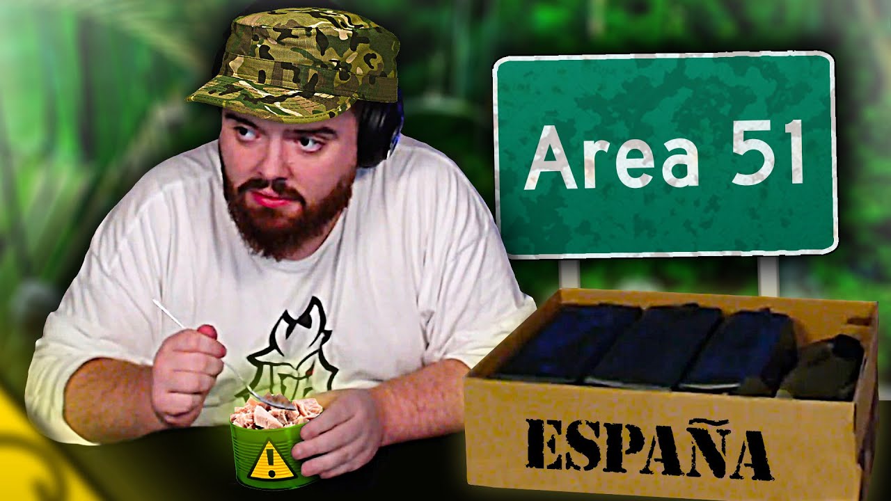 PROBANDO COMIDA MILITAR DE ESPAÑA *DESAYUNO COMIDA CENA*
