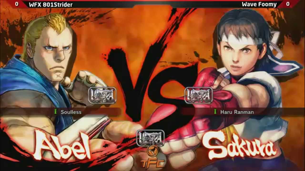 The Fall Classic 2015 - USF4 Semis - WFX 801Strider (Abel) vs Wave Foomy (Sakura; Rolento)