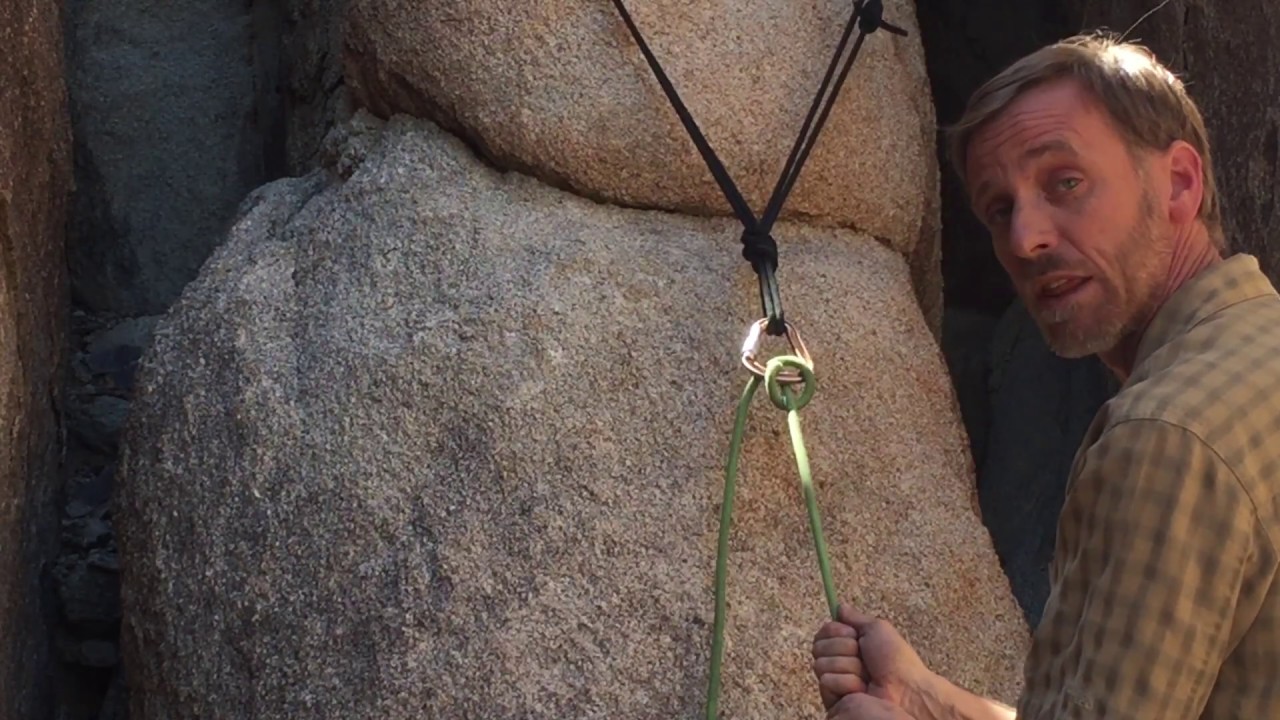 How to tie a Munter Mule Overhand