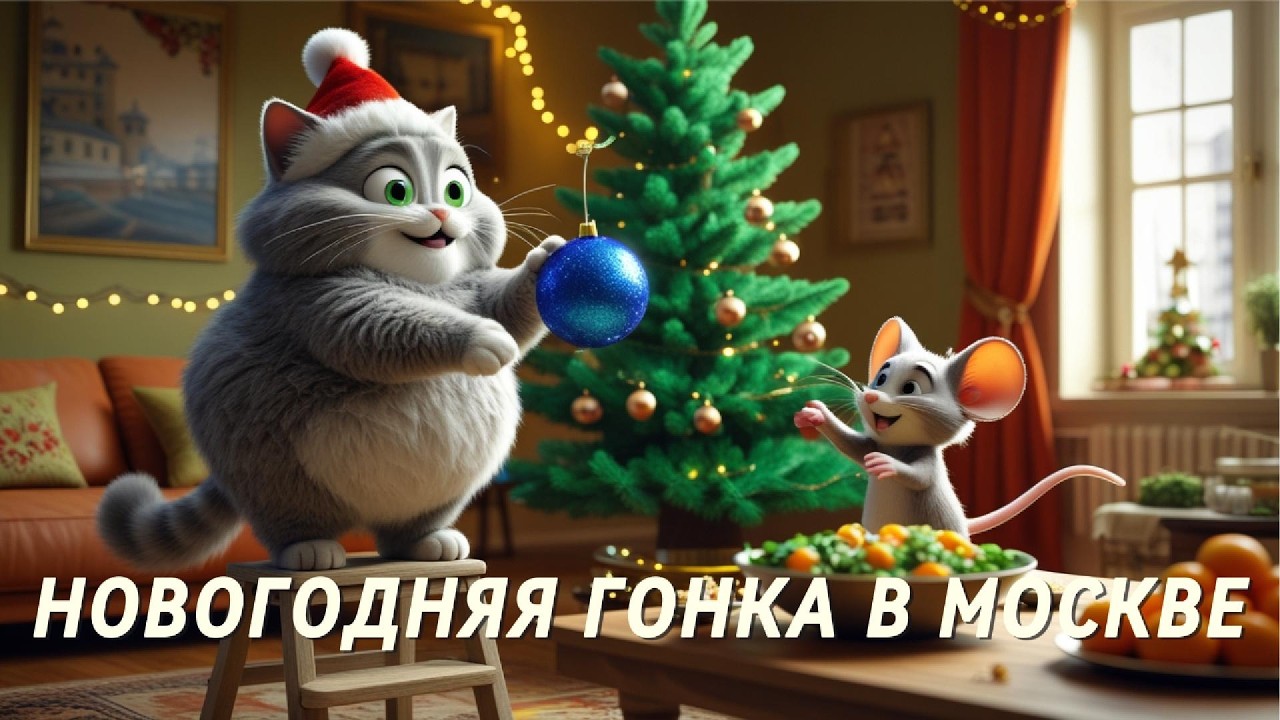 Новогодняя гонка в Москве
