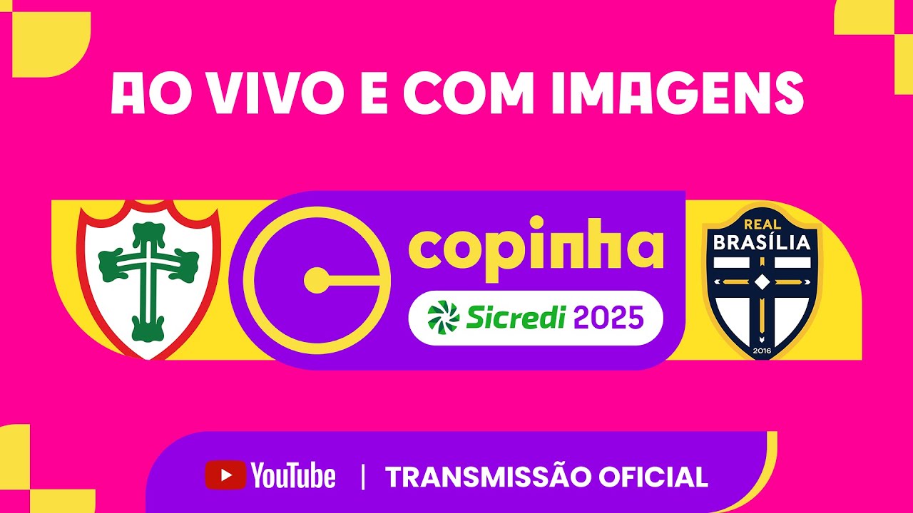 JOGO COMPLETO: PORTUGUESA X REAL BRASÍLIA (DF) | RODADA 4 | COPINHA SICREDI 2025