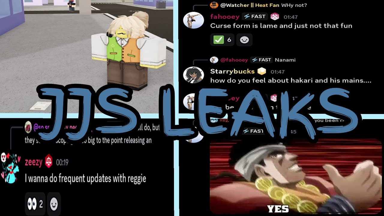 MORE FREQUENT UPDATES SOON + NAOYA REWORK! (JJS SNEAKS) 