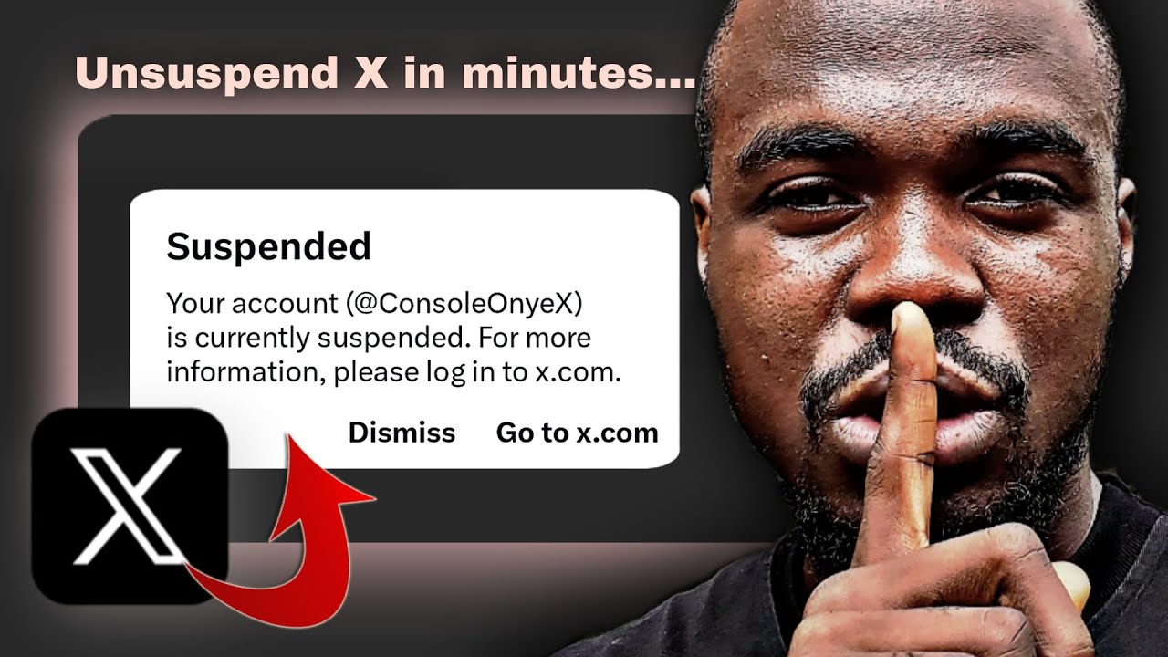 How To Unsuspend Twitter X Account In 2025 (Easy Guide) Appeal Banned X Account