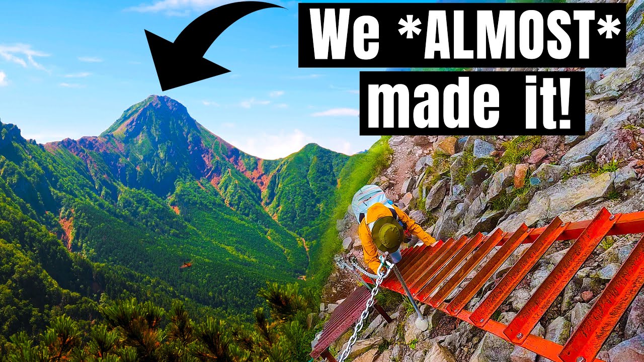 We Failed to Hike One of Japan's Famous Mountains (Yatsugatake, Nagano)