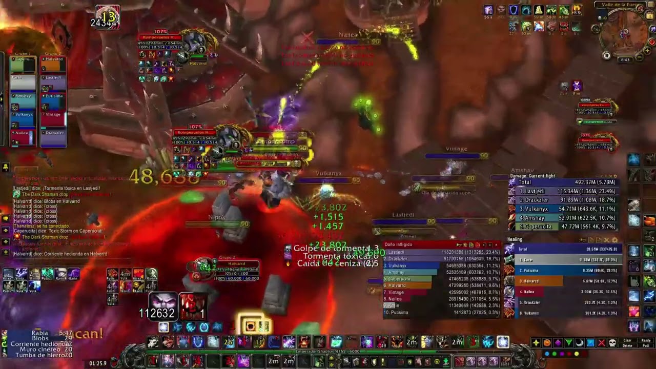 Chamanes Oscuros Kor'kron 10 Heroico Druida tank -Mistblade WoW