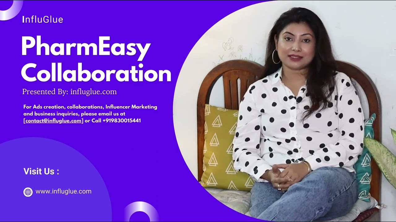 PharmEasy & Influglue Collaboration | In-App & Online Medicine Shopping.
