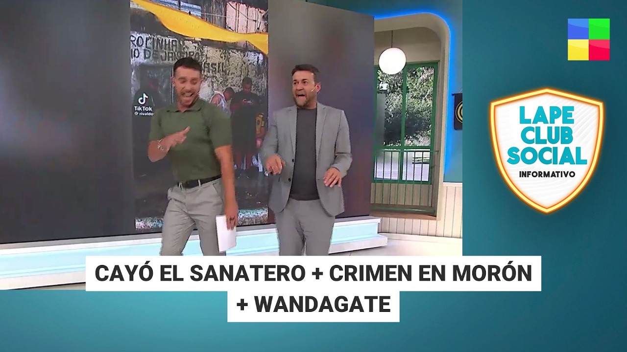 Cayó el sanatero + Crimen en Morón + Wandagate #LapeClubSocial | Programa completo (04/01/26)