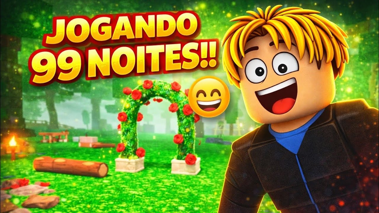CHEGUEI NA QUINTA NOITE! 99 NOITES no ROBLOX 