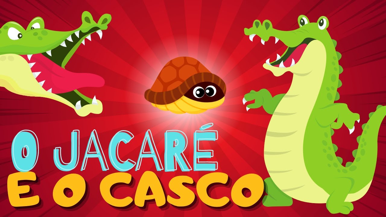 O Jacaré e o Casco | Historia Infantil | Historia Infantil narrada em português | Historia Educativa