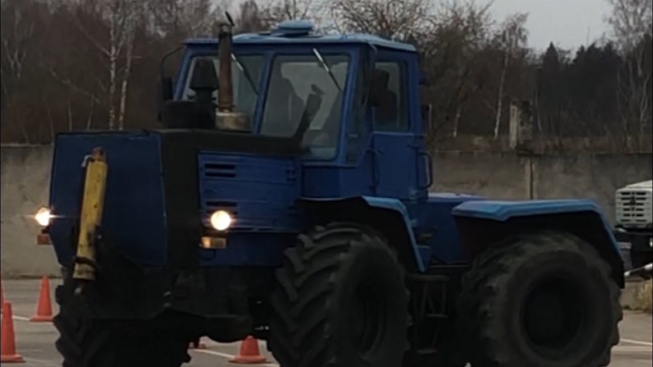 Все как на экзамене!!!!Трактор Т-150К! 