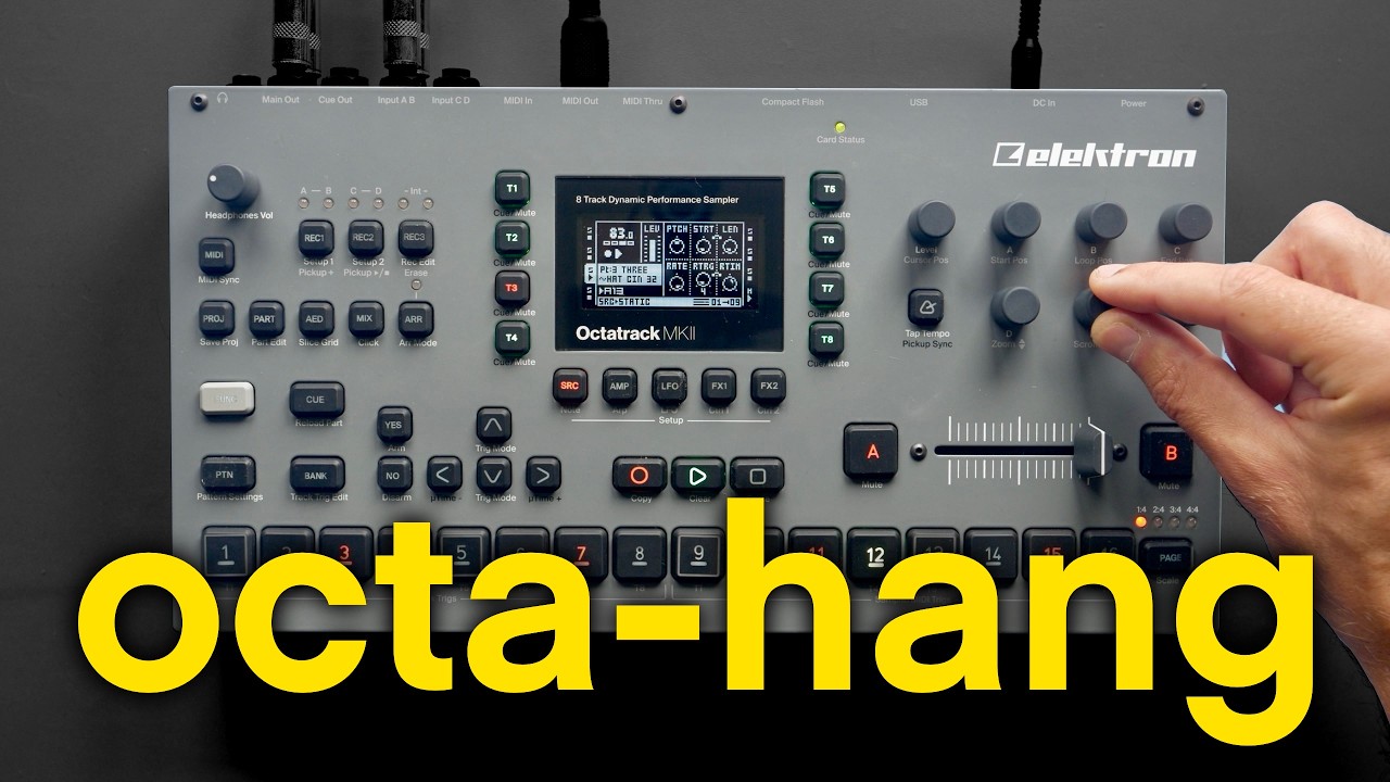 🔴 the OCTATRACK…what can I say?