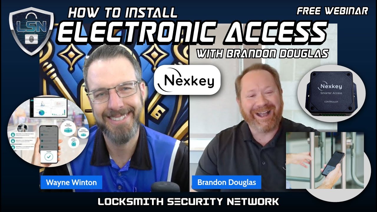 How To Install NEXKEY Electronic Access Systems with President Brandon Douglas