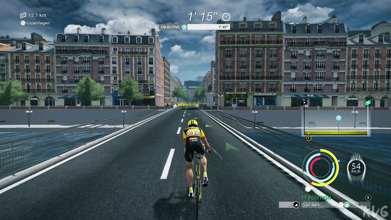 Tour de France 2022 - Copenhagen to Copenhagen - Gameplay (PC UHD) [4K60FPS]