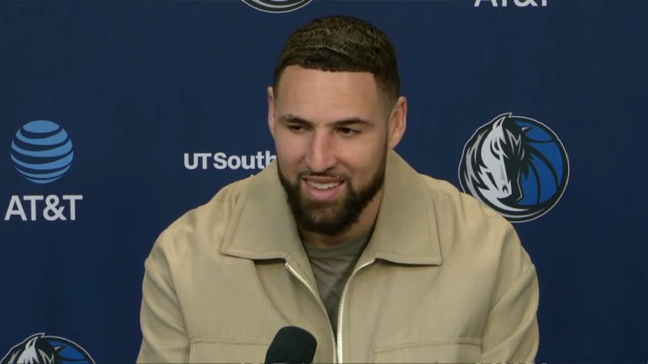 Klay Thompson PostGame Interview | Brooklyn Nets vs Dallas Mavericks