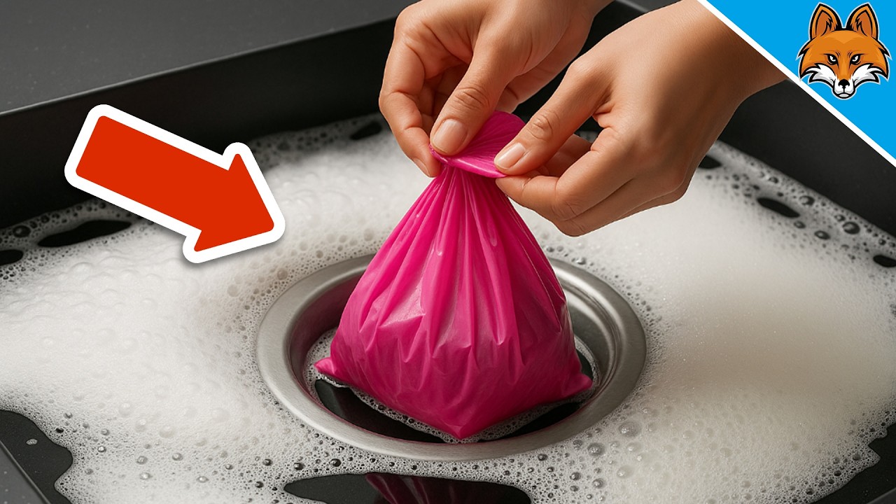 GEHEIMER Klempnertrick: Verstopften Abfluss in SEKUNDEN befreien💥(Extrem einfach)🤯