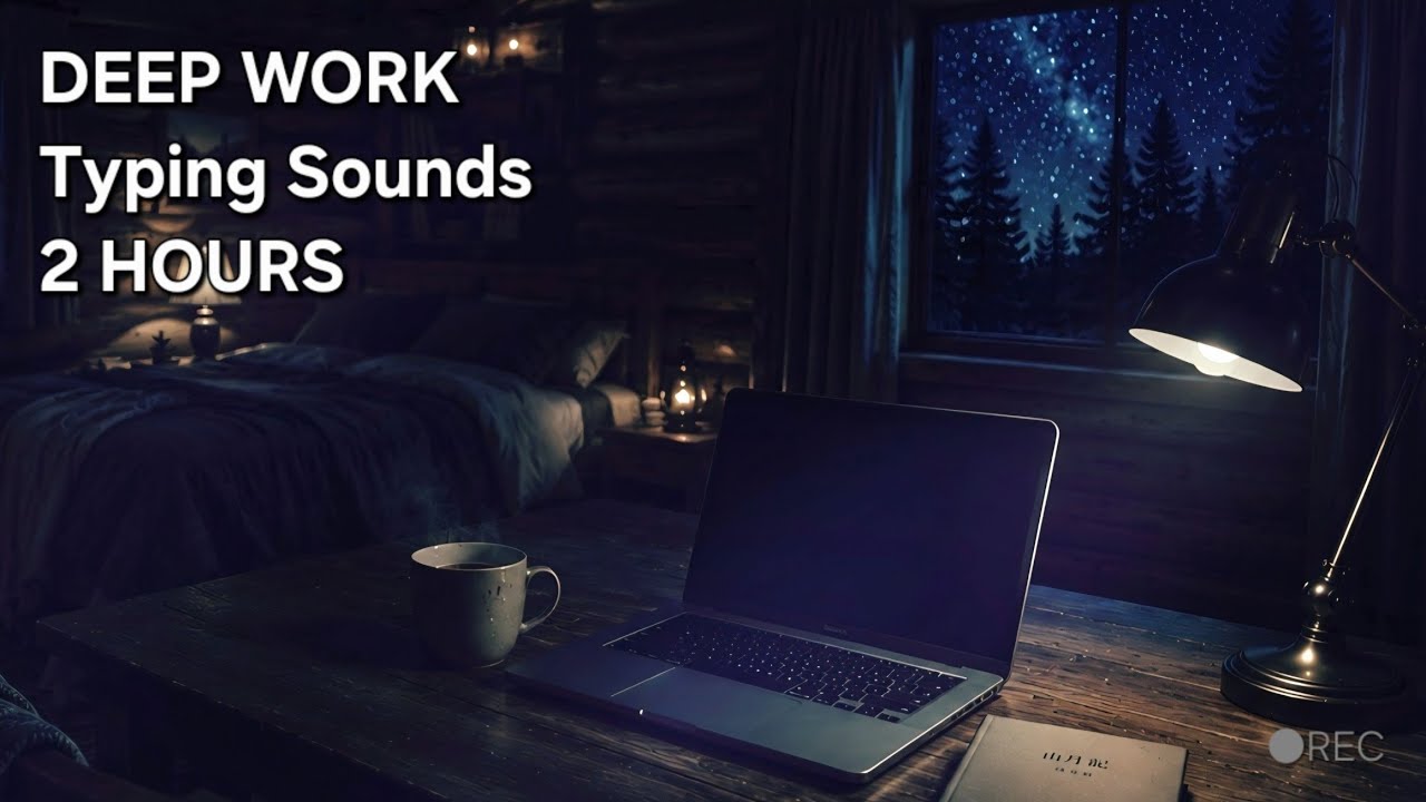 Typing Sounds for Sleep (2 Hours) | 睡眠用タイピング音（2時間）