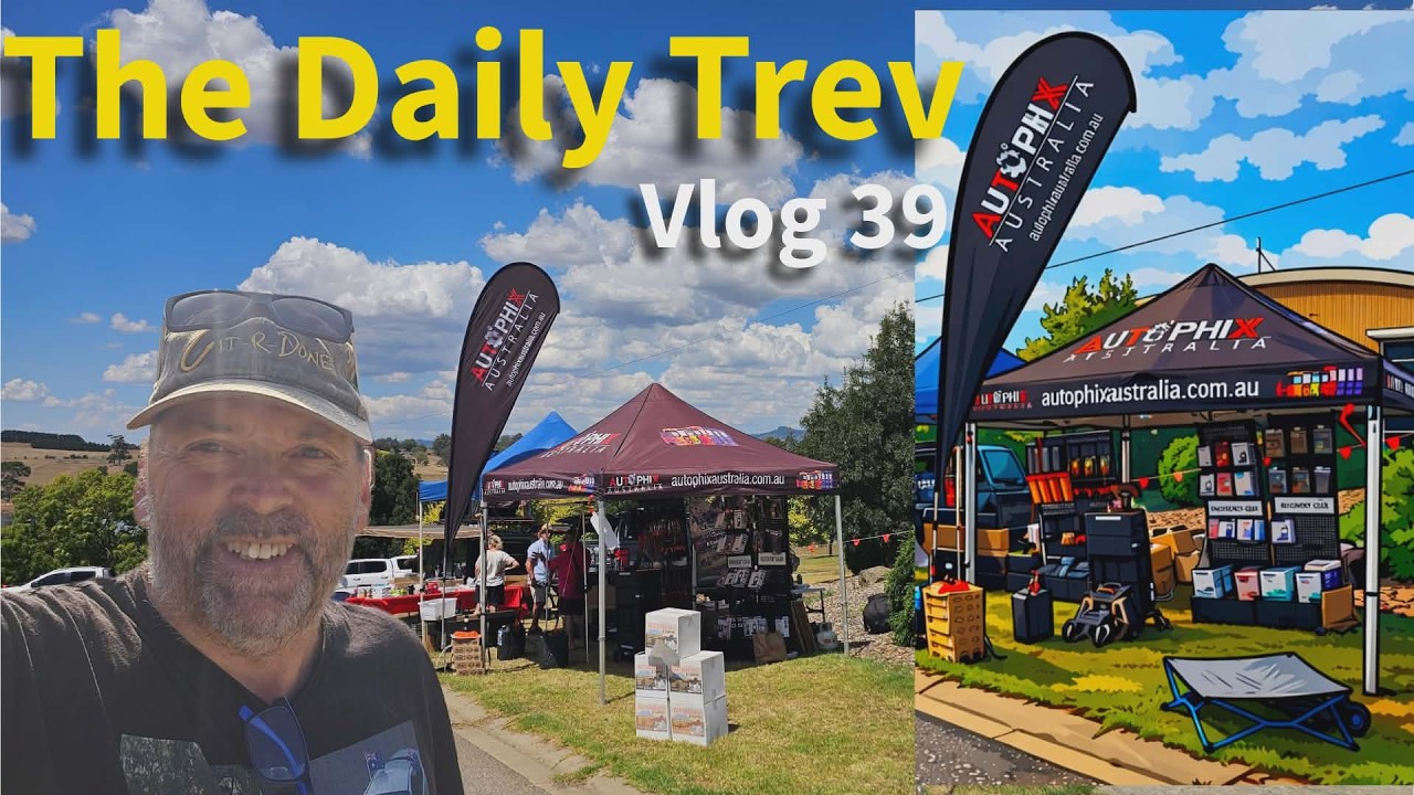 Running around, what a massive Day 1 Setup at the Victorian 4WD Show | Lardner Park vlog  39