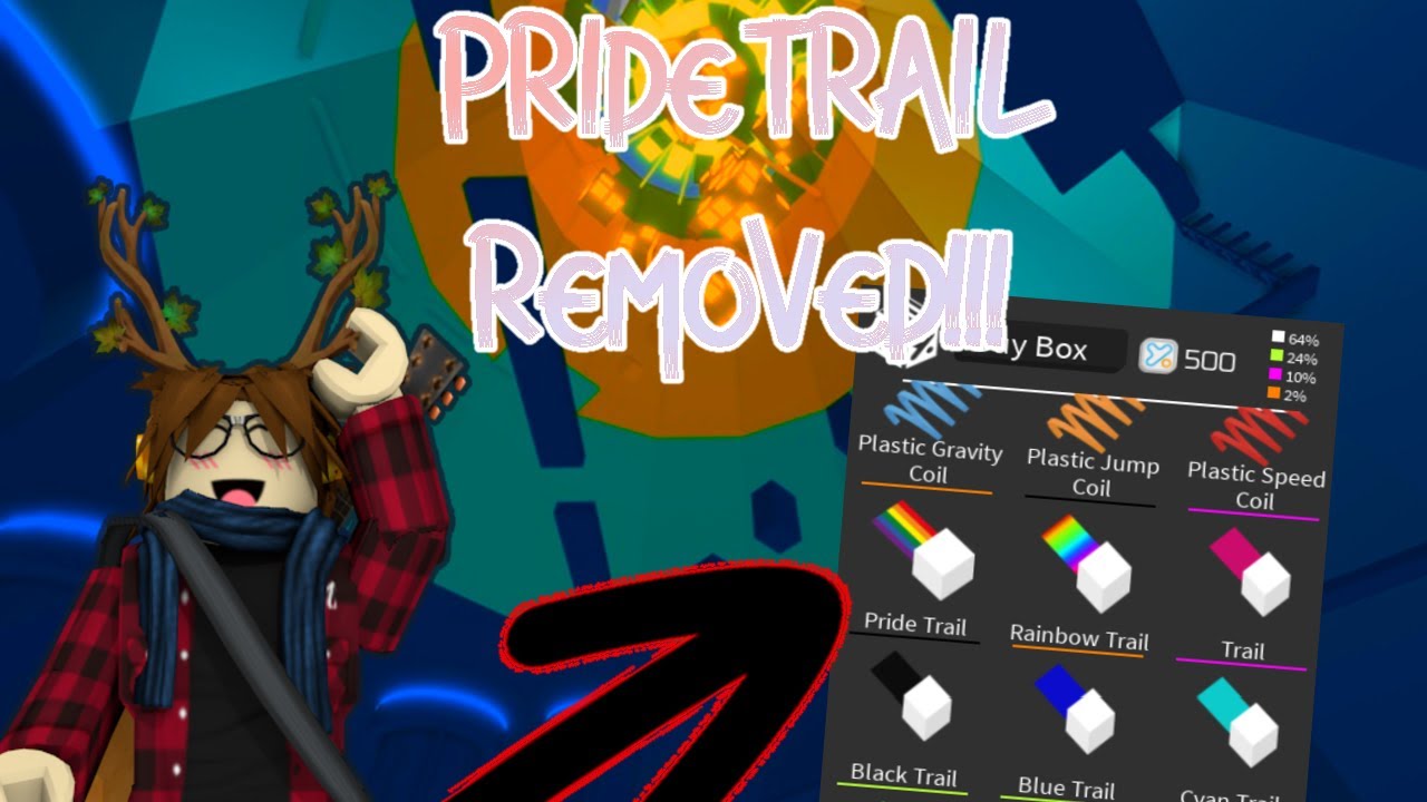 Pride Trail Got Removed In Tower Of Hell!! Tower Of Hell Roblox Update
