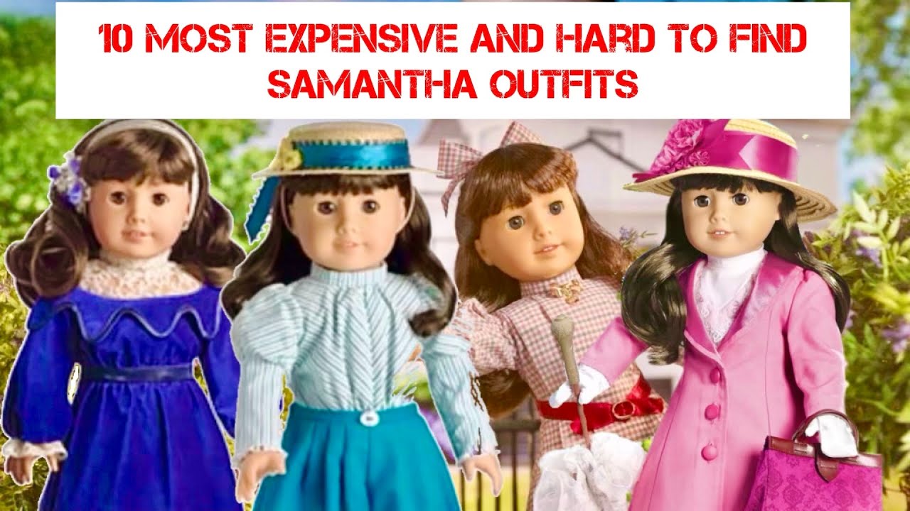 10 Most Expensive and Rare Hard to Find Outfits from American Girl Samantha’s Collection AG Doll