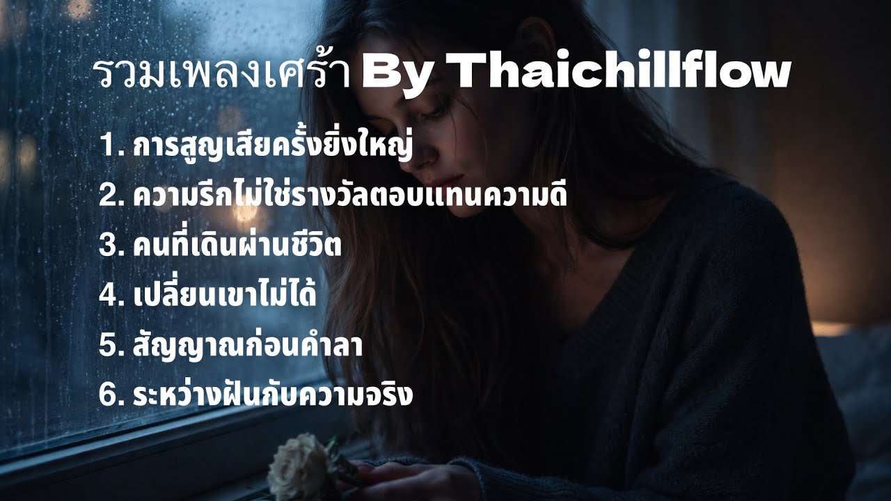 เพลงเศร้าสำหรับคนที่ยังคิดถึงเขา | thaichillflow