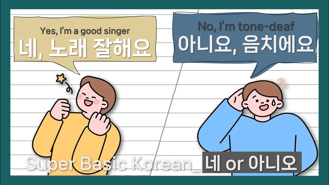 Try answering with yes or no in various situations(⭕, ❌)