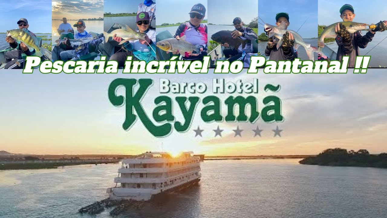 12 Espécies de peixes em 4 dias de pescaria no Pantanal a bordo do Barco Hotel Kayamã @joiceturms!!!