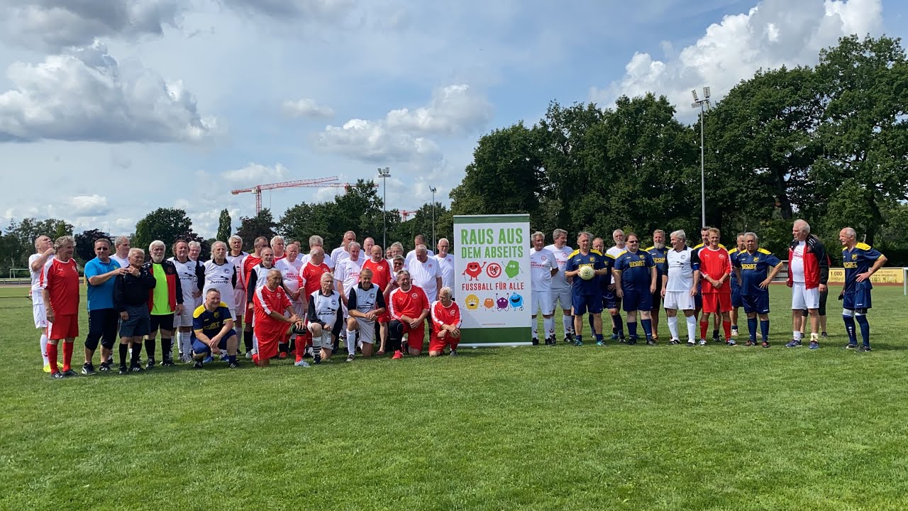 Walking-Football-Turnier beim SC Siemensstadt