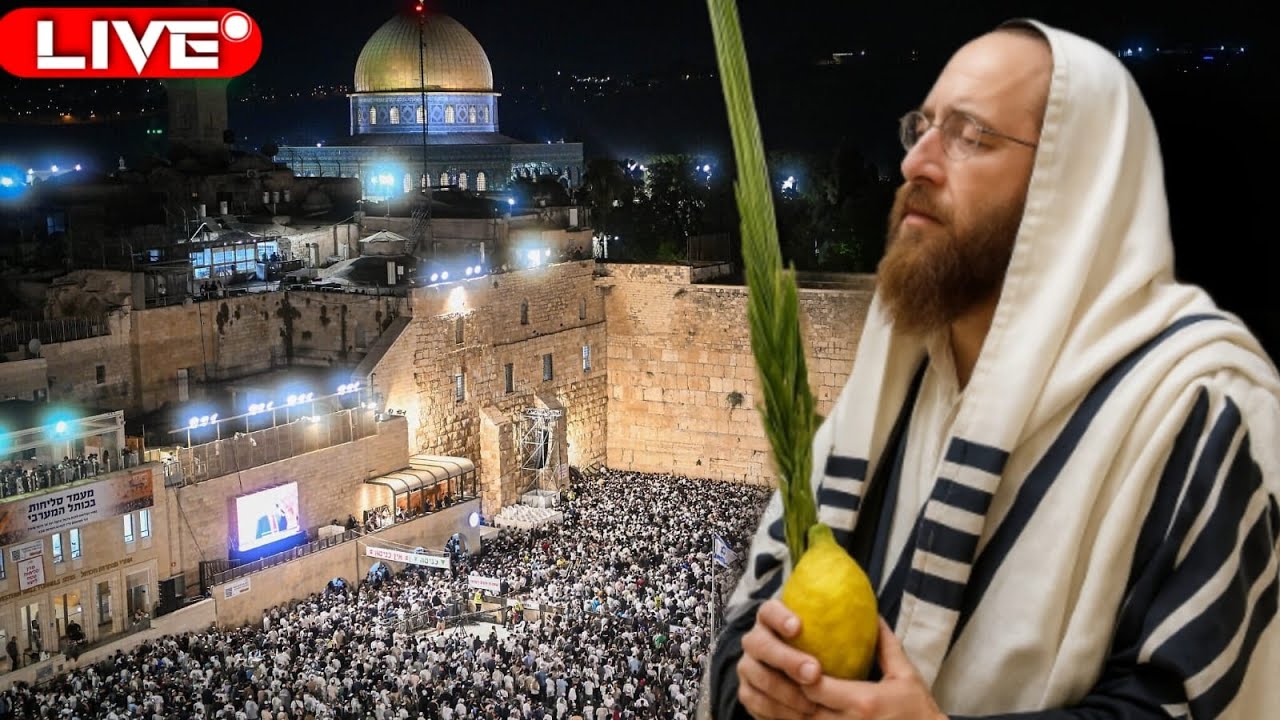 LIVE: SUKKOT in Jerusalem 2025 I The feast of tabernacles | Festa de Sukkot 2025