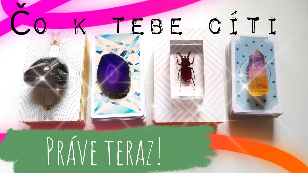Pocity k tebe práve teraz. #výkladkaret