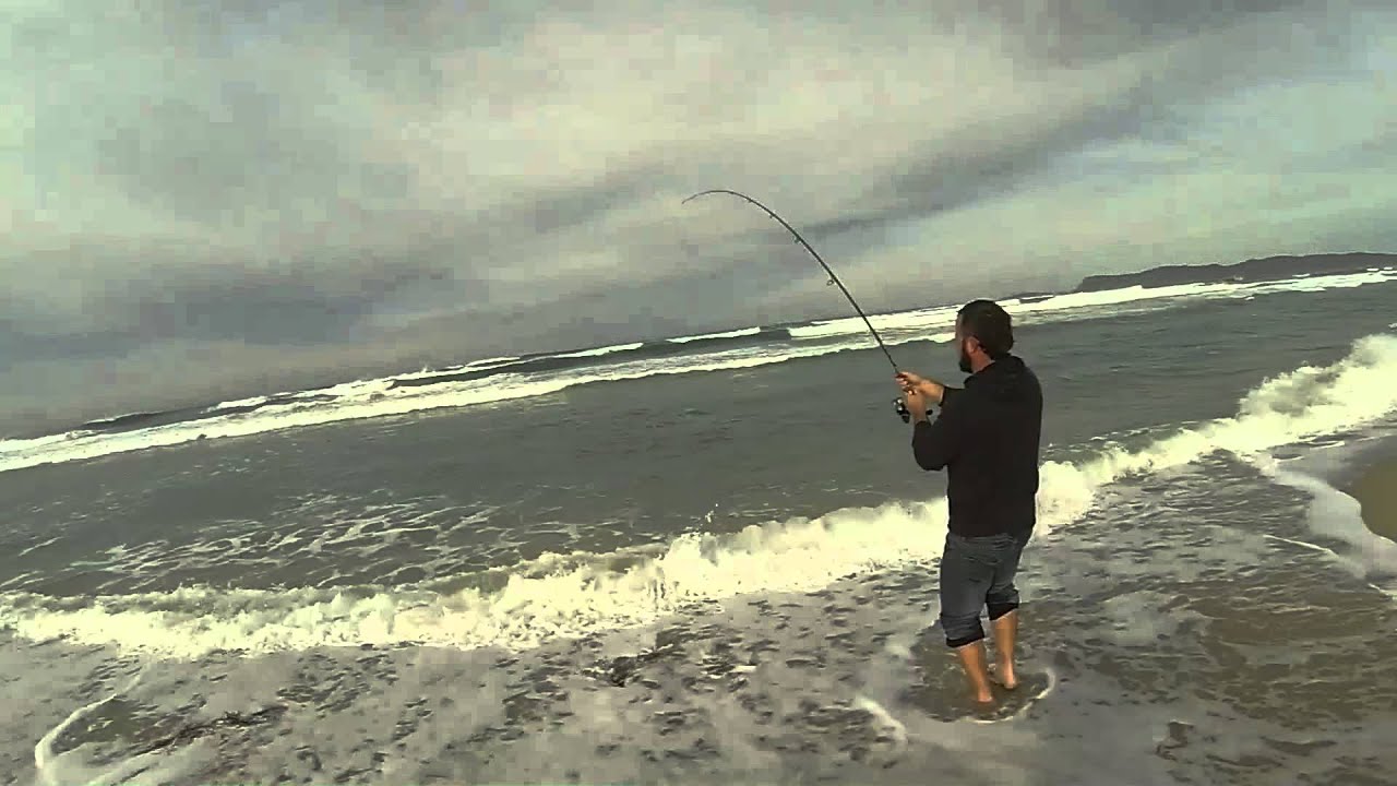 Salmon Fishing Parrys Beach Denmark