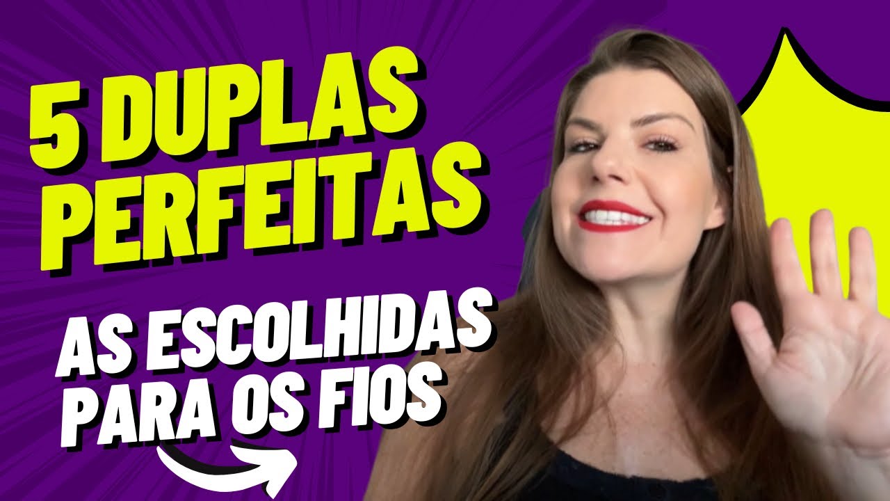 5 duplas IMBATIVEIS para tomar e passar no tratamento da queda de cabelo e fortalecimento dos fios