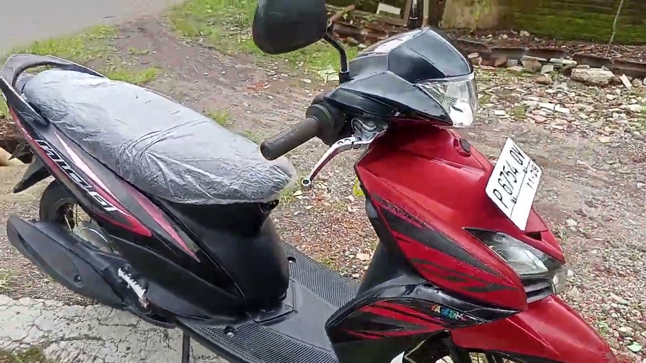 Bismillahirrahmanirrahim Review Unit Ready Yamaha Mio GT FI Thn 2014 Lengkap Off Plat P Jember