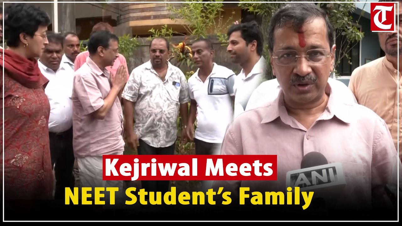 Arvind Kejriwal Visits NEET Aspirant Siddarth Hegde&rsquo;s Family After Tragic Death