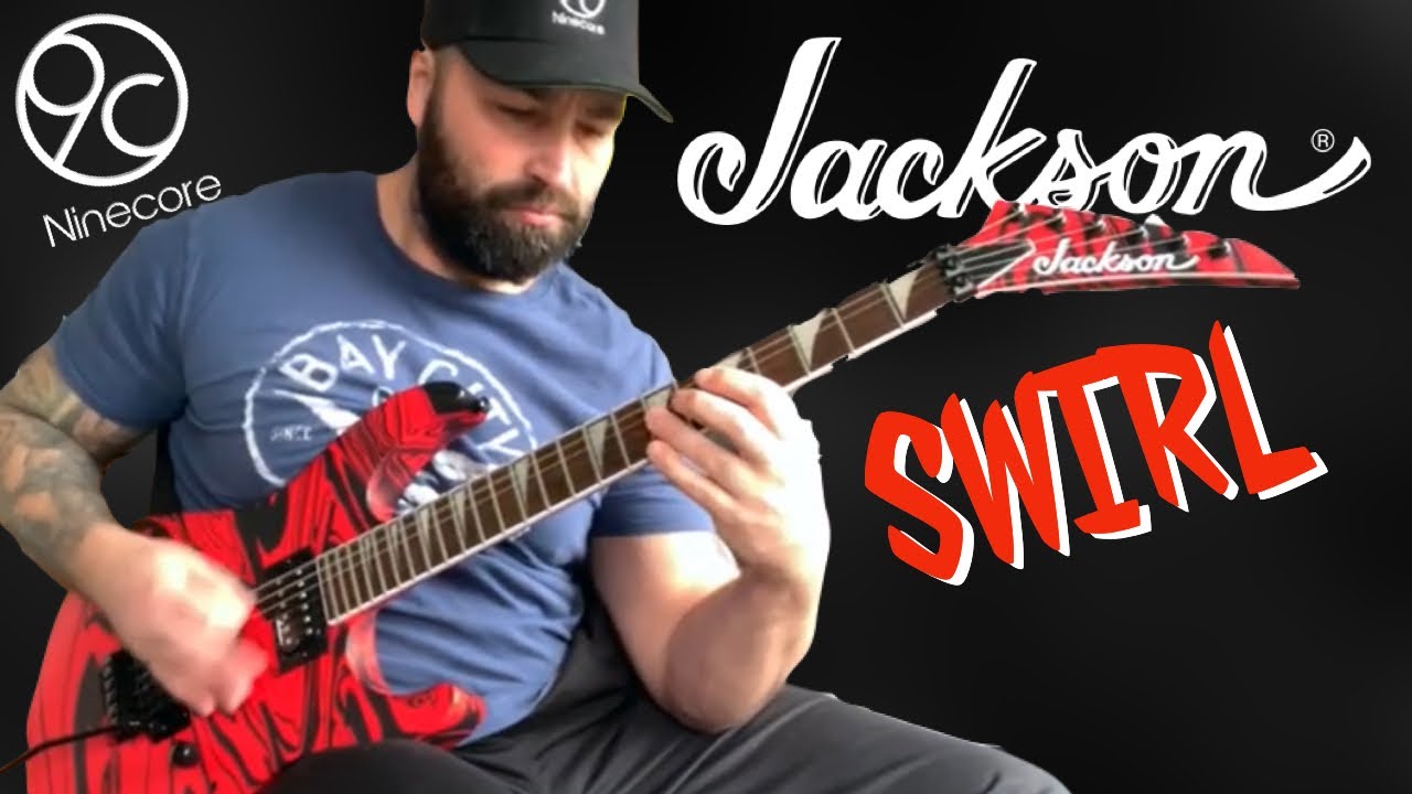 JACKSON 2020 SLX DX SATIN RED SWIRL X SERIES SOLOIST