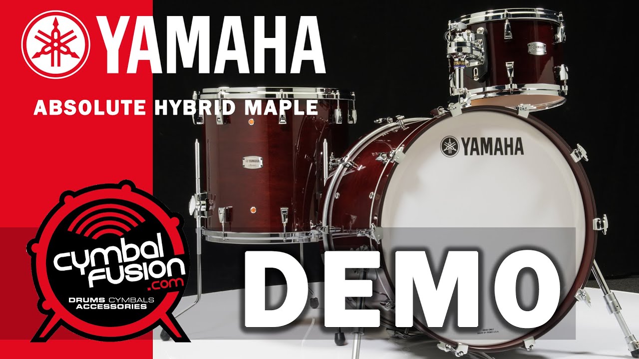 Yamaha Absolute Hybrid Maple 3pc Demo