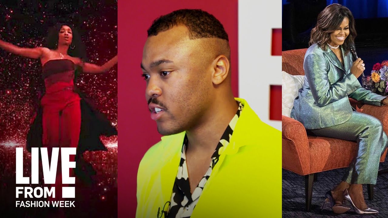 Christopher John Rogers' First Fits With SZA, Michelle Obama & More | NYFW | E!