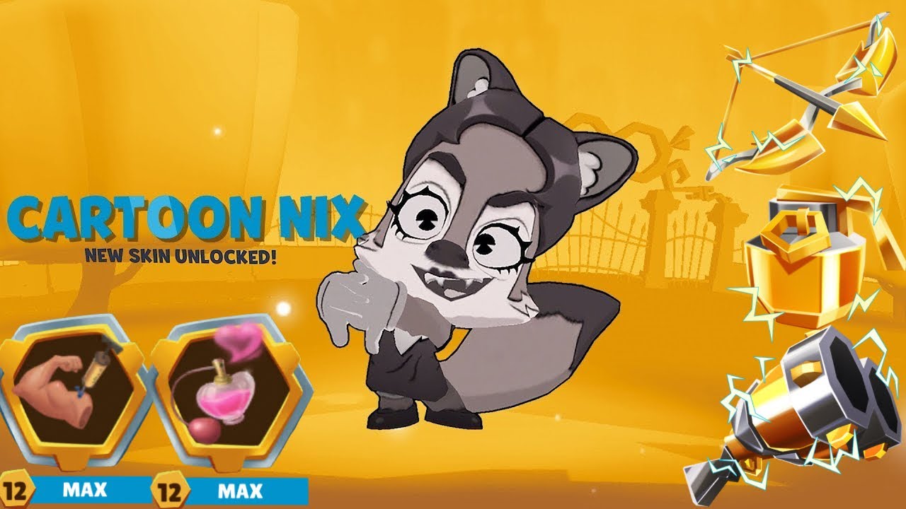Solo Nix Maxed Level 20 Muscles Zooba Gameplay