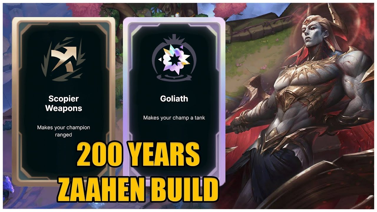 This Augment + Build combo turns Zaahen into a Tank and an ADC | ARAM Mayhem