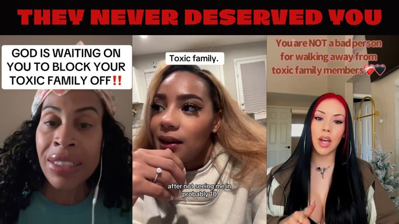 YOU WEREN’T TOO MUCH — You Were Just Around the Wrong Family Choose Yourself
