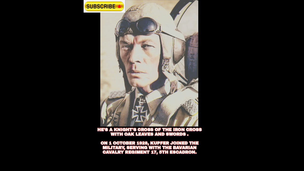 #history  Ernst Kupfer Has a ground-attack pilot in the Luftwaffe during World War 2 Who Commanded.