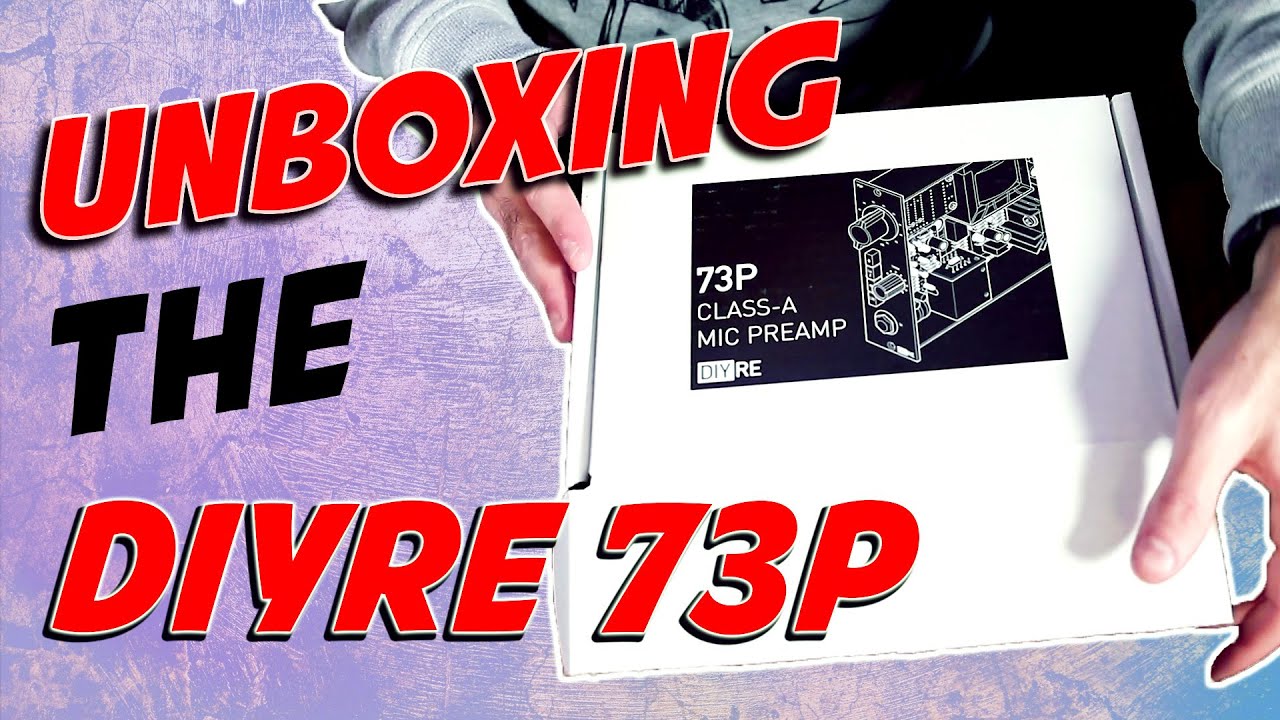 Распаковка DIYRE 73p &mdash; клона предусилителя Neve 1073 от DIY Recording Equipment.