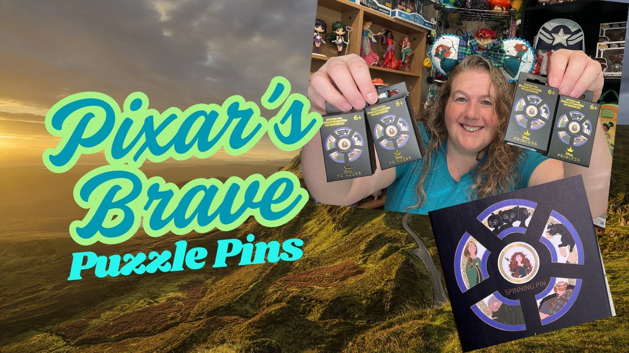 Loungefly Disney Pixar Brave Character Puzzle Blind Box | Pin Me Up Wednesday | #unboxing