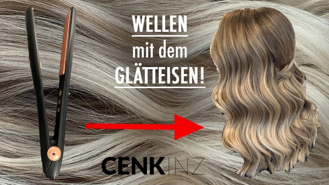 Beach Waves Hairtutorial mit dem Glätteisen! Styling Tipps vom Friseur
