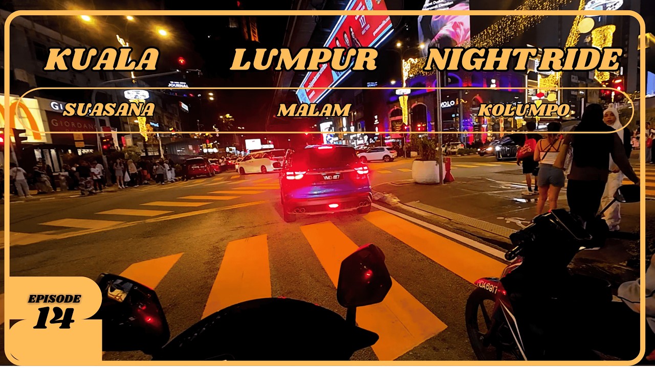 KL NIGHT RIDE (SANTAI) / NINJA 250 / DJI OSMO ACTION 4/ SC PROJECT SLIP ON