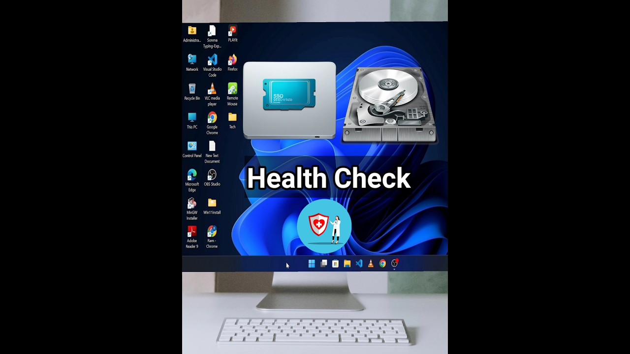 How to Check SSD and Hard Disk Health in Windows 11 🔍🛠️ #shorts