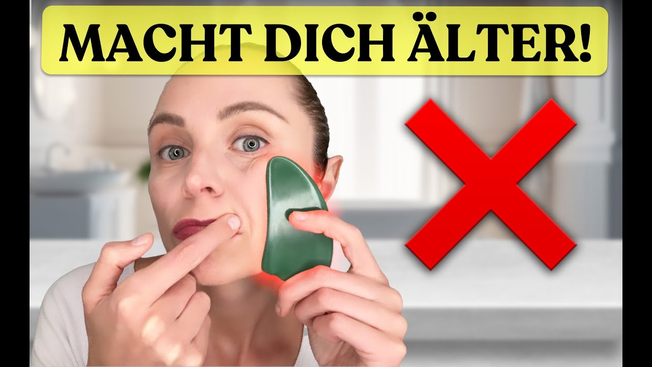 5 Gua Sha Stein Fehler, die fast jeder macht! (Gua Sha Gesichtsmassage)
