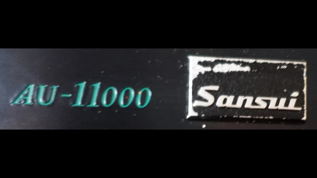 Ремонт Sansui AU 11000, часть 1