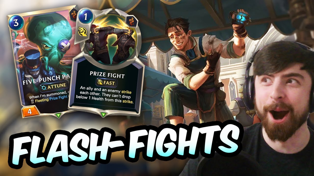 Flashbomb + Prize Fight | Caitlyn Jack LoR Deck | Legends of Runeterra