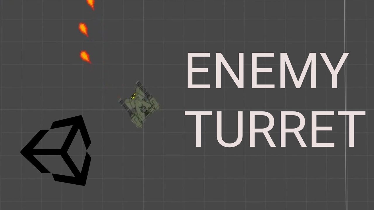 Make an Enemy Turret in Unity (Beginner Tutorial)