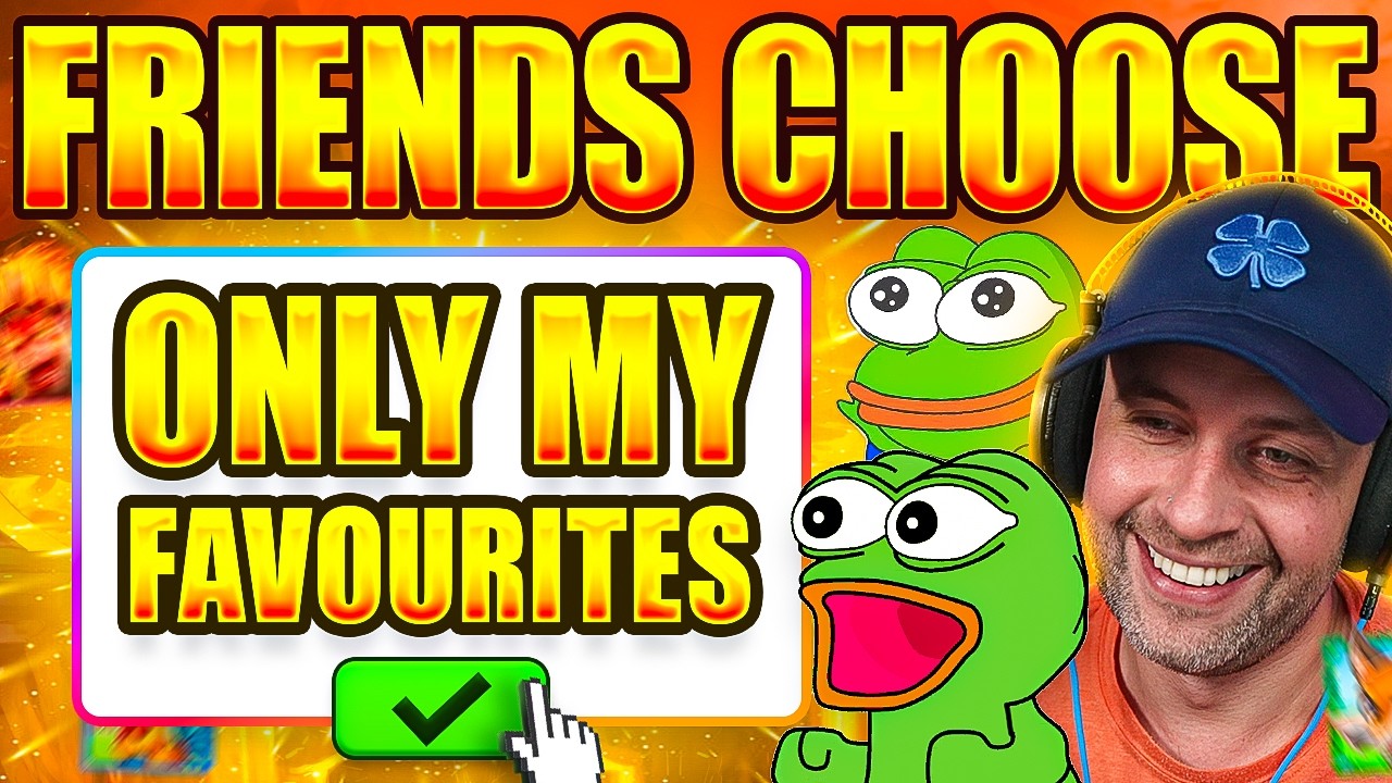 I LET my FRIENDS CHOOSE RANDOM BUYS from my FAVOURITE GAMES LIST!!